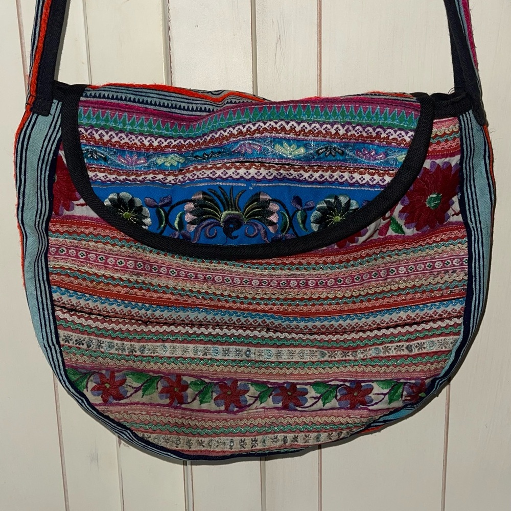 NWT Sun Dog‎ BoHo Crossbody Bag
